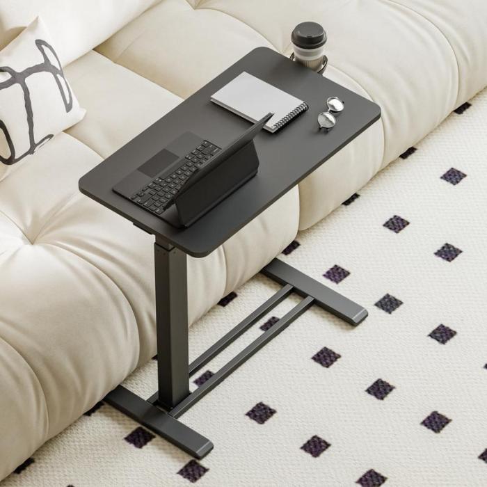 Mobile Adjustable Bedside Table
