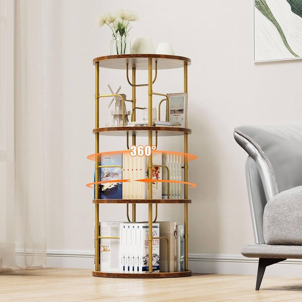 Tevolle Rotating Bookshelf