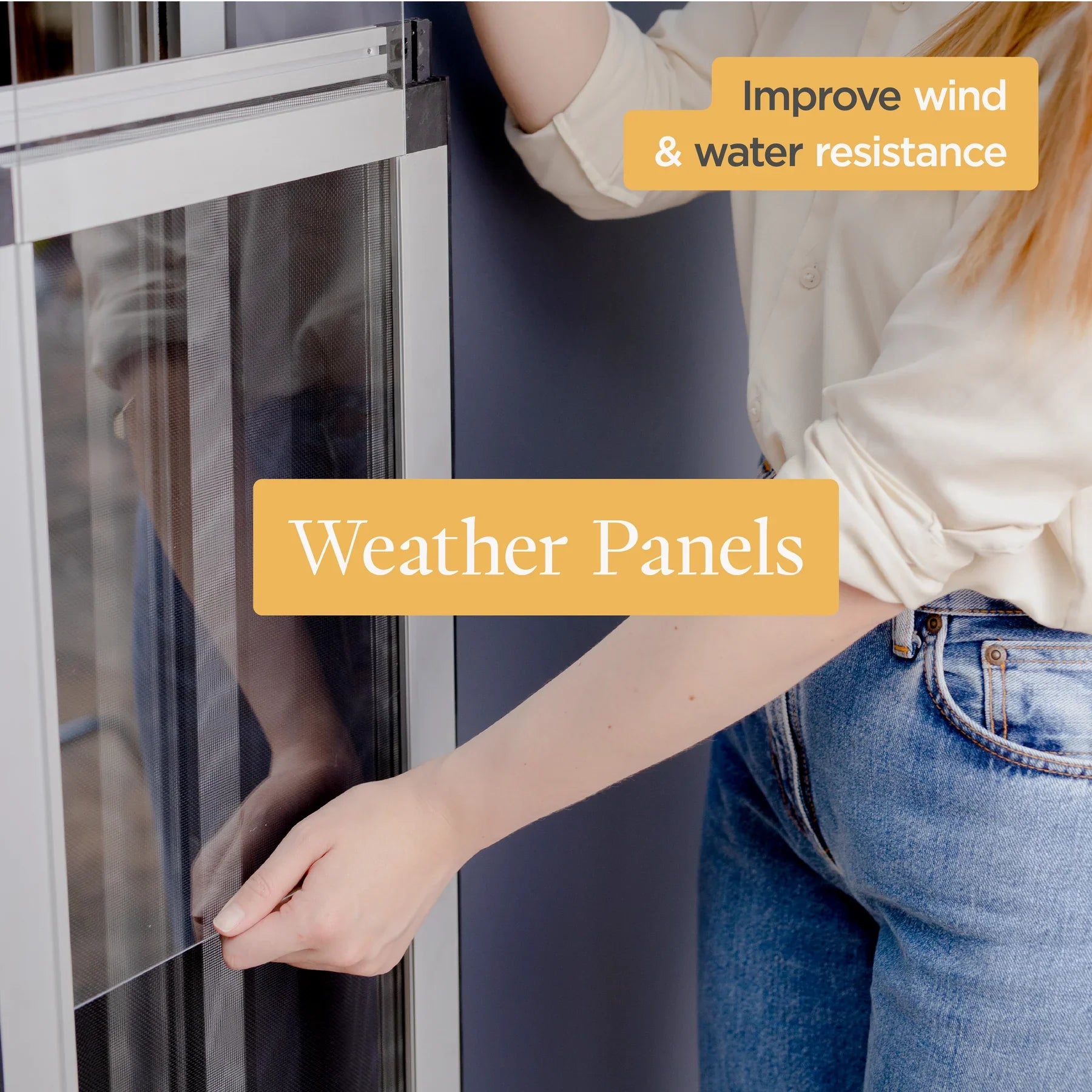 Patio Pet Door + Weather Resistant Panel