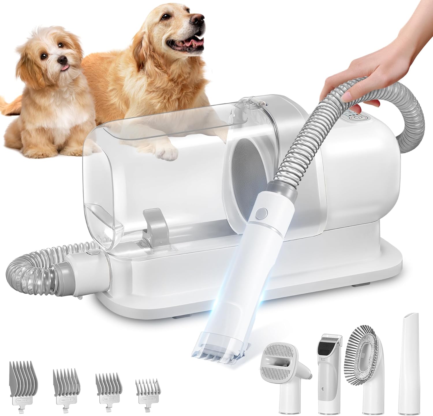 Grooming Kit with 2.3L Vacuum Suction