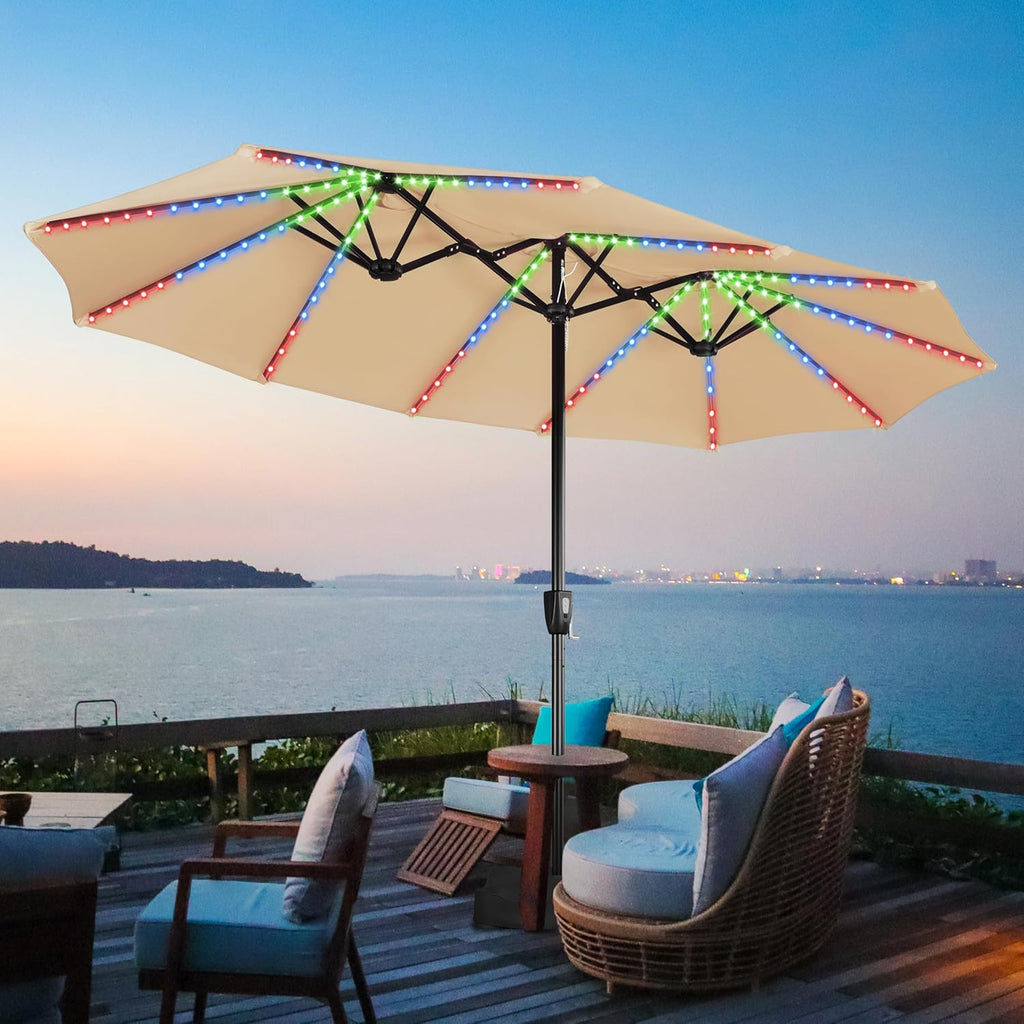 LED Solar Parasol™