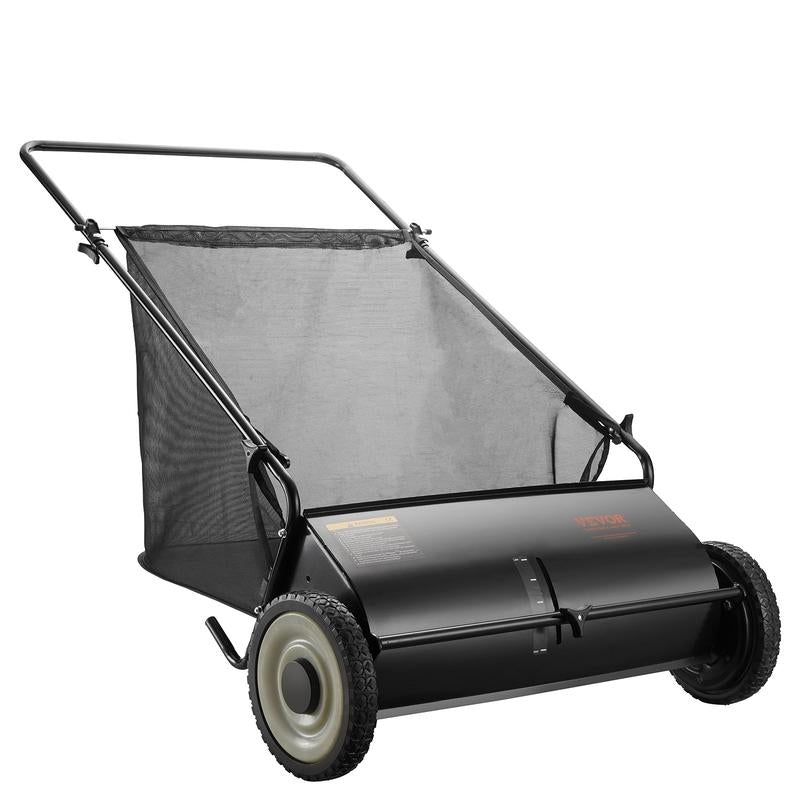 Push Lawn Sweeper | 26 inch (66 cm) Leaf & Grass Collector