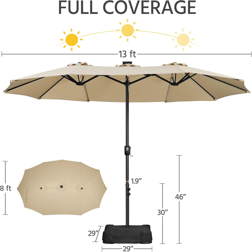 LED Solar Parasol™