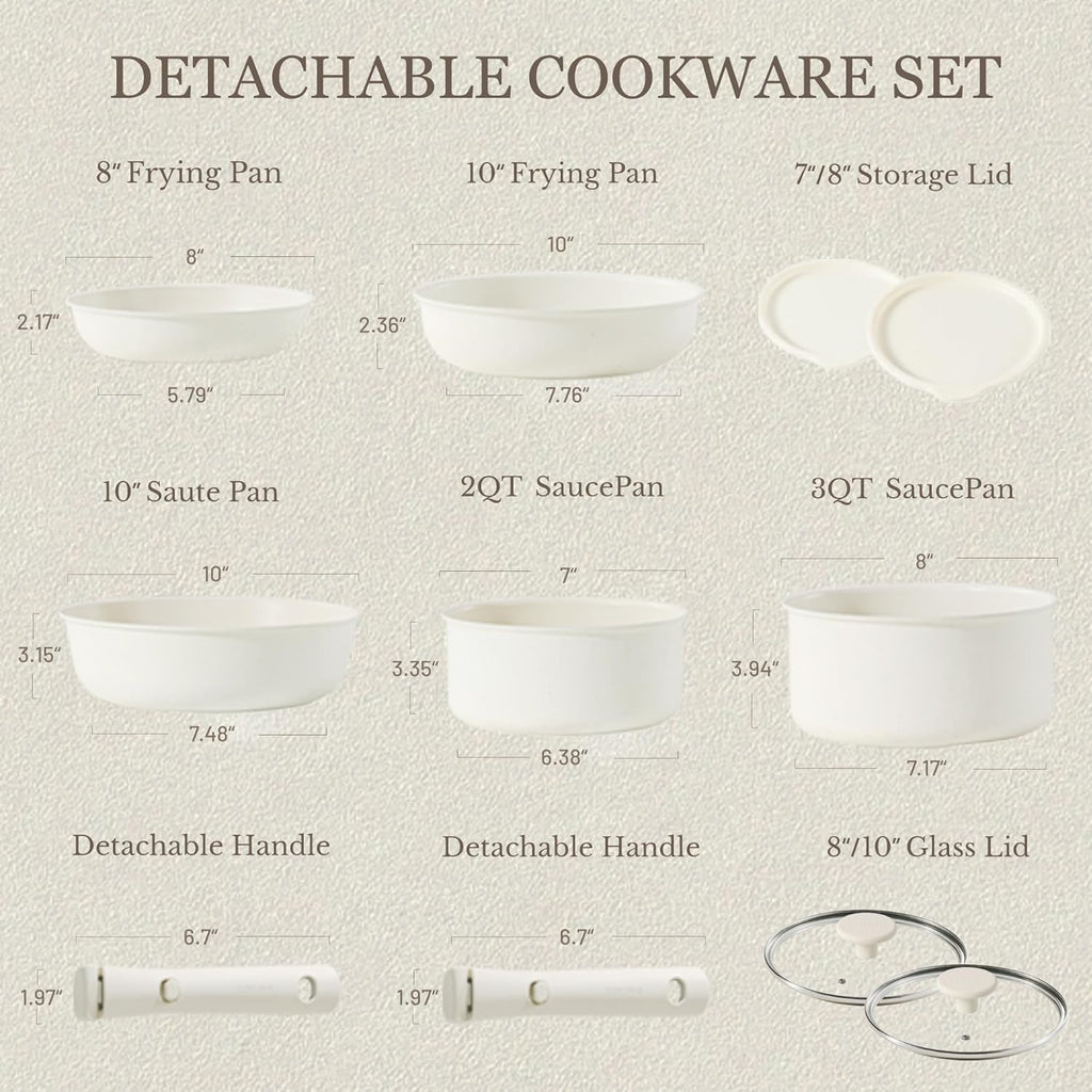 Set of Non-Stick Cookware