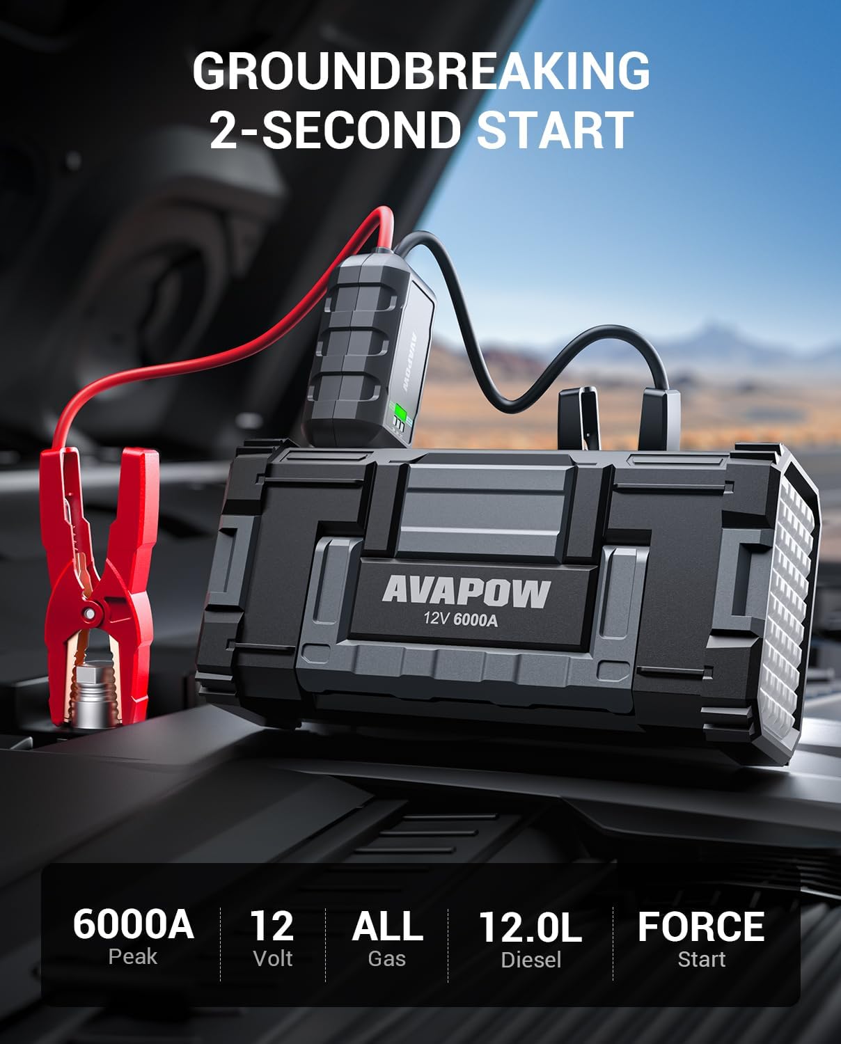 Jumpstarter 6000A & Power Bank