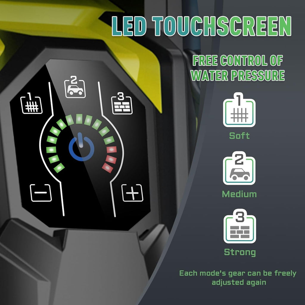 Tevolle Electric Pressure Washer 5000 PSI