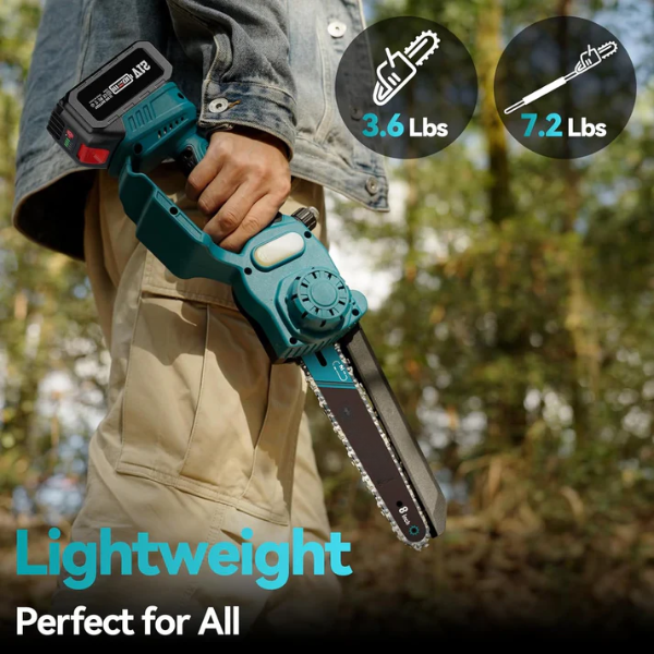 Cordless Pole Saw & Mini Chainsaw 2 in 1