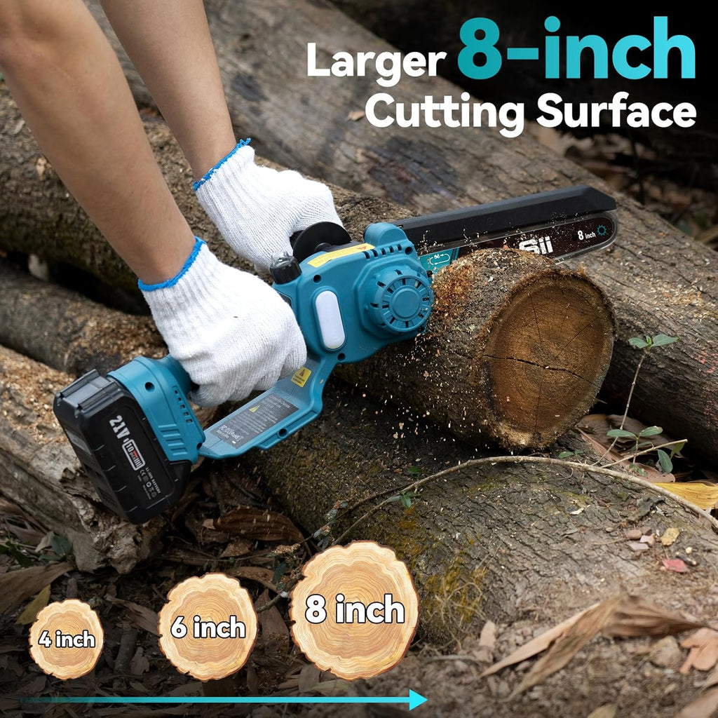 Cordless Pole Saw & Mini Chainsaw 2 in 1