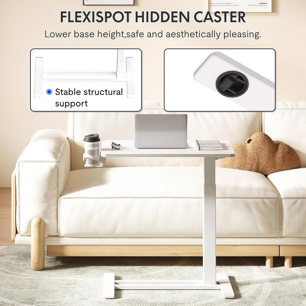 Mobile Adjustable Bedside Table