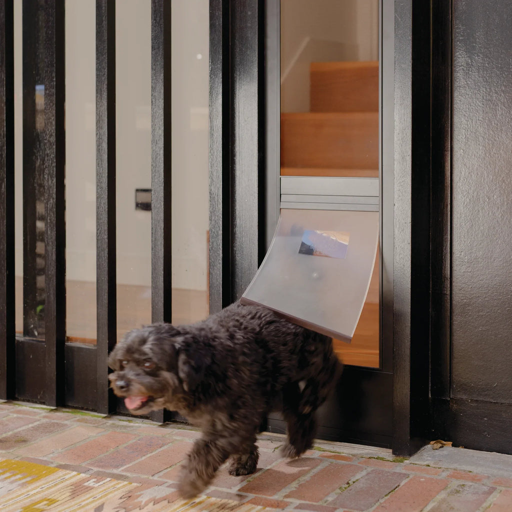 Patio Pet Door + Weather Resistant Panel
