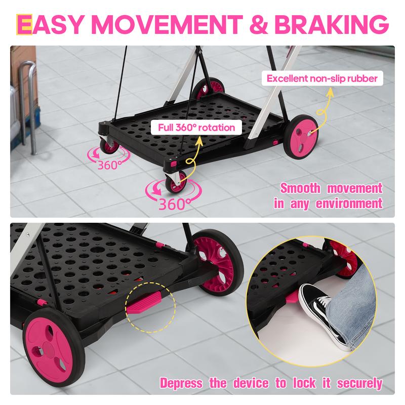 Foldable Multifunctional Cart + 2 Cooler Bags