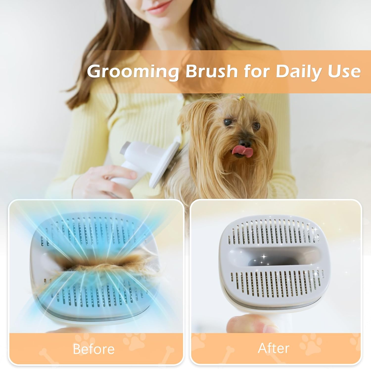 Grooming Kit with 2.3L Vacuum Suction
