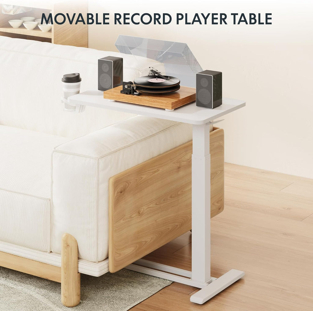 Mobile Adjustable Bedside Table