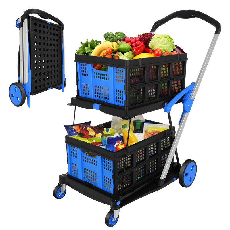 Foldable Multifunctional Cart + 2 Cooler Bags