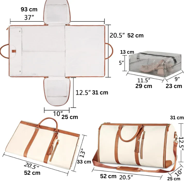 LuxeDuffle (Approved by all Airlines)